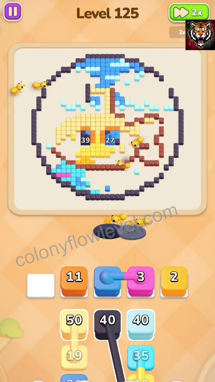 Colony Flow Level 125 step 4