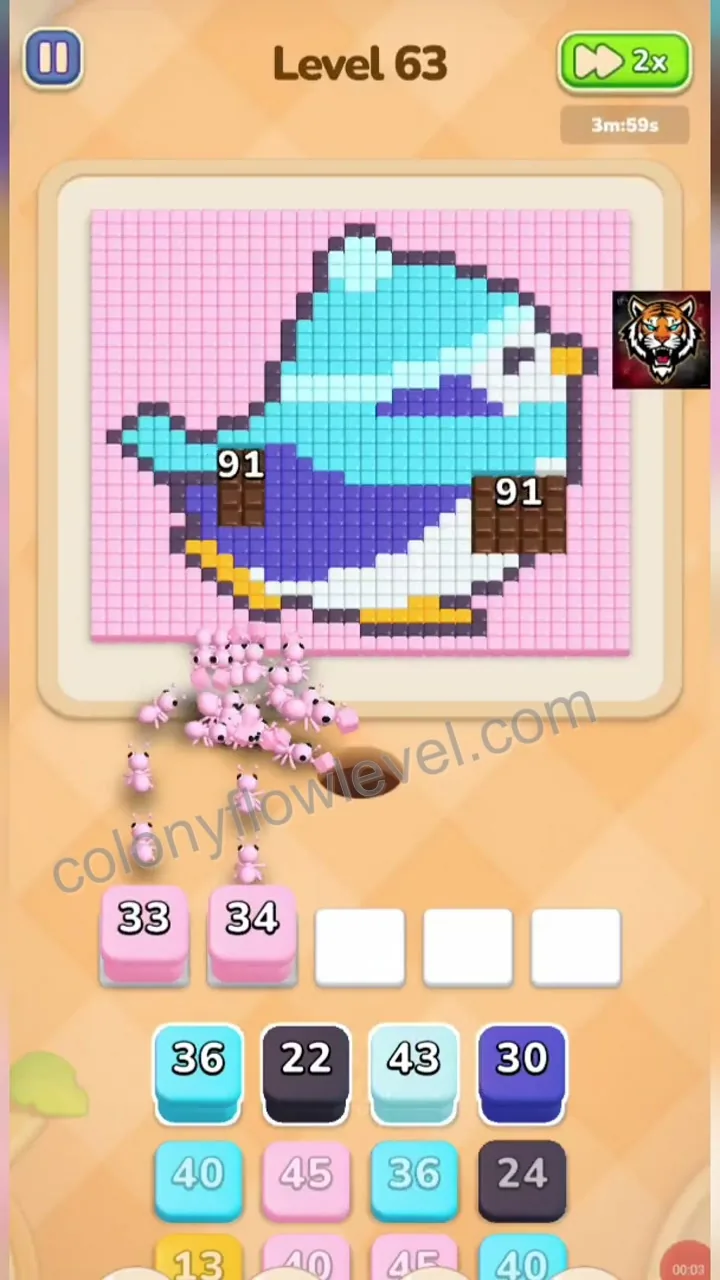 Colony Flow Level 63 step 2