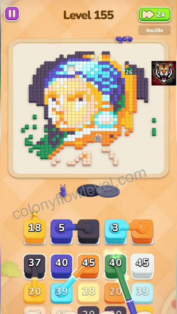 Colony Flow Level 155 step 4