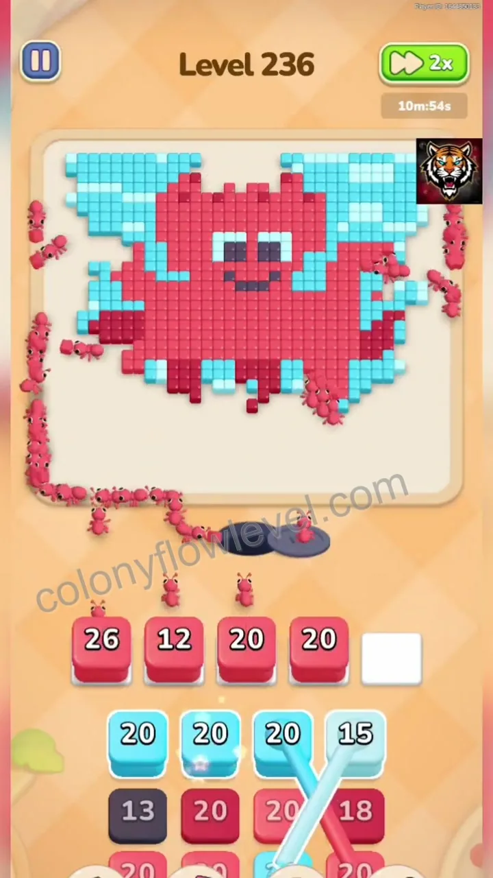 Colony Flow Level 236 step 4