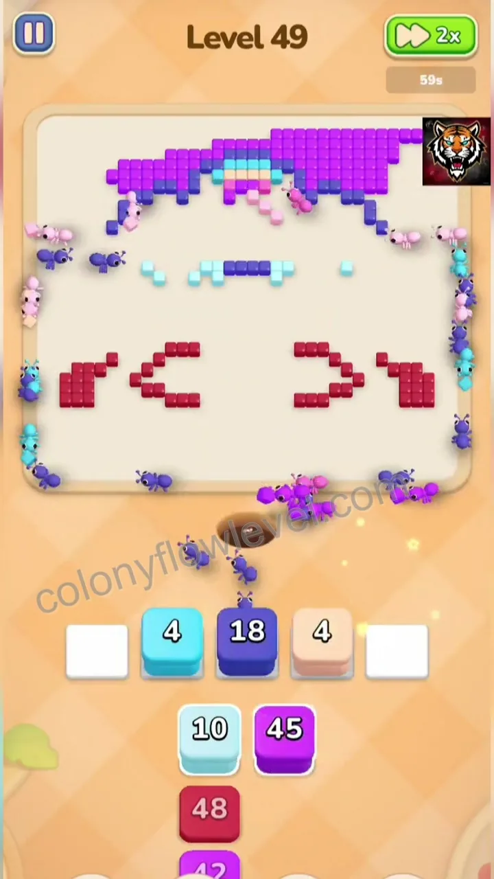 Colony Flow Level 49 step 4