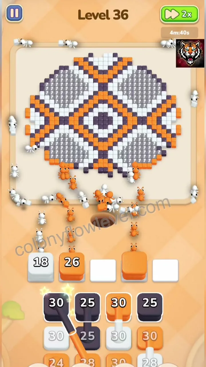 Colony Flow Level 36 step 3