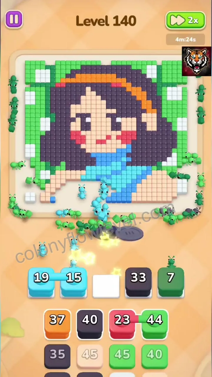 Colony Flow Level 140 step 3
