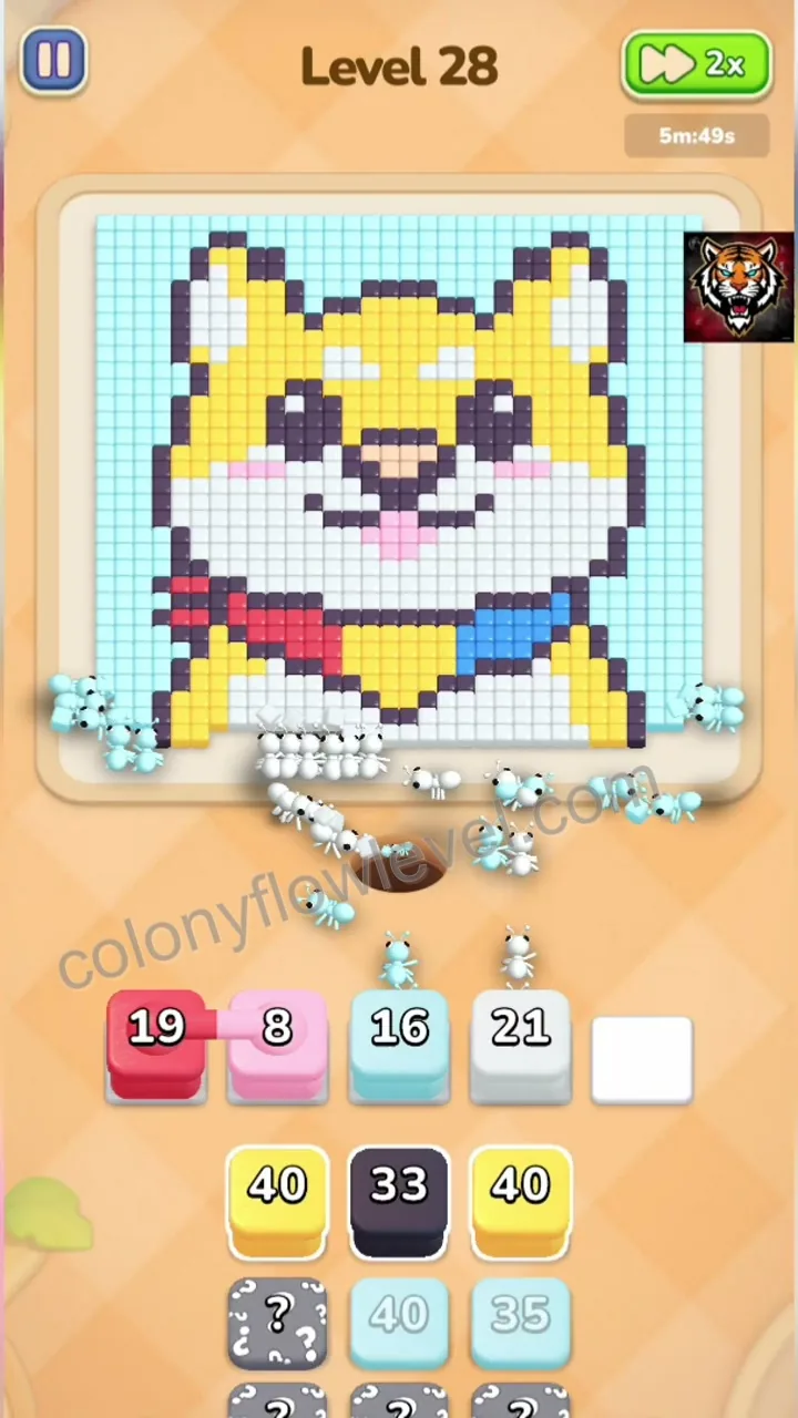 Colony Flow Level 28 step 2