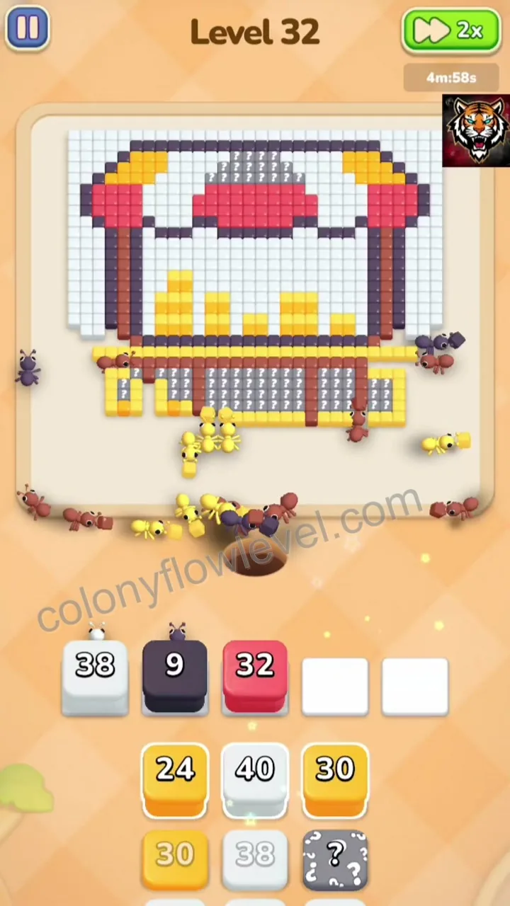 Colony Flow Level 32 step 4