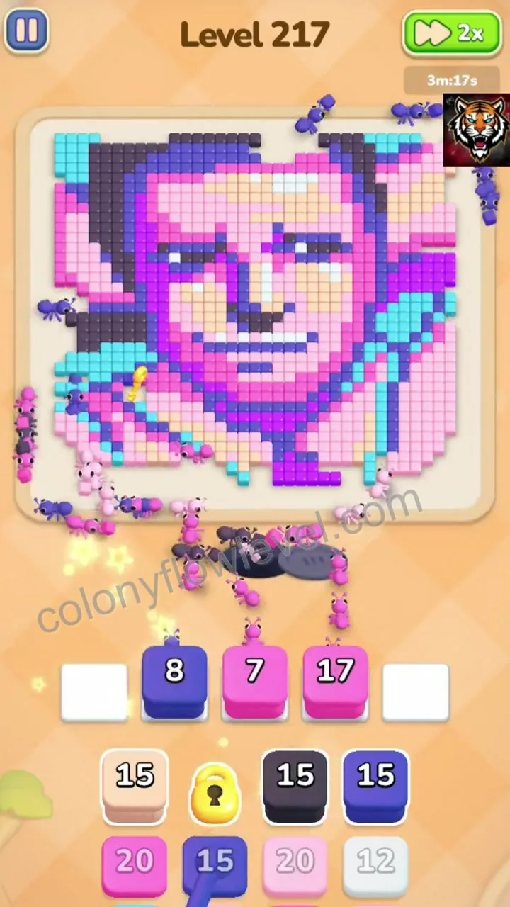 Colony Flow Level 217 step 3