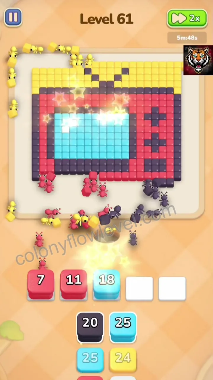 Colony Flow Level 61 step 4