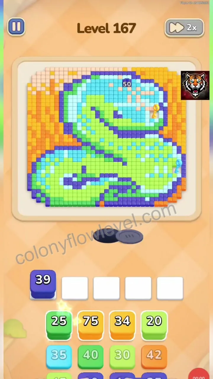 Colony Flow Level 167