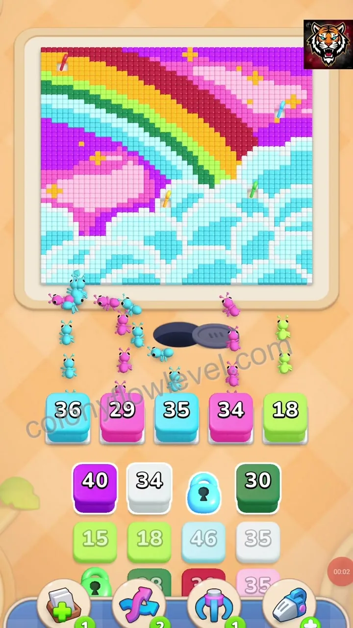 Colony Flow Level 244 step 2
