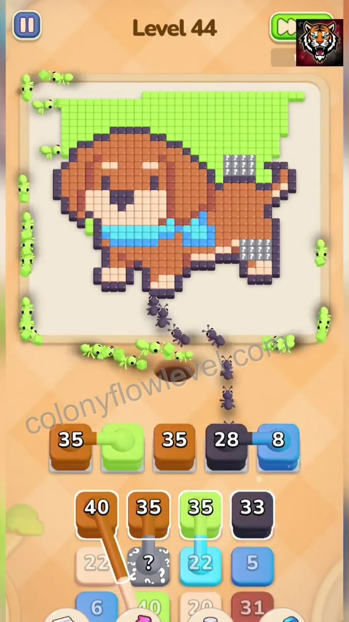 Colony Flow Level 44 step 3
