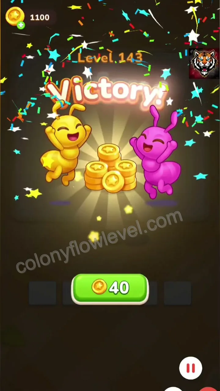 Colony Flow Level 143 step 4
