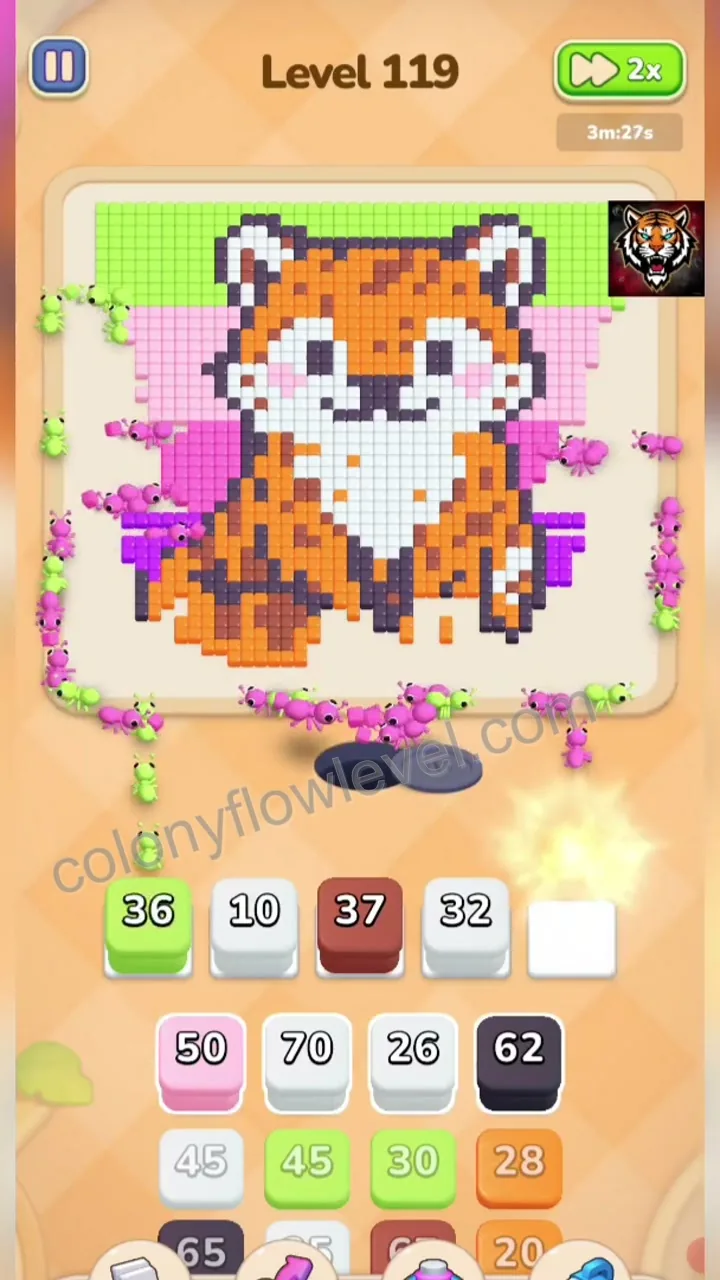 Colony Flow Level 119 step 4