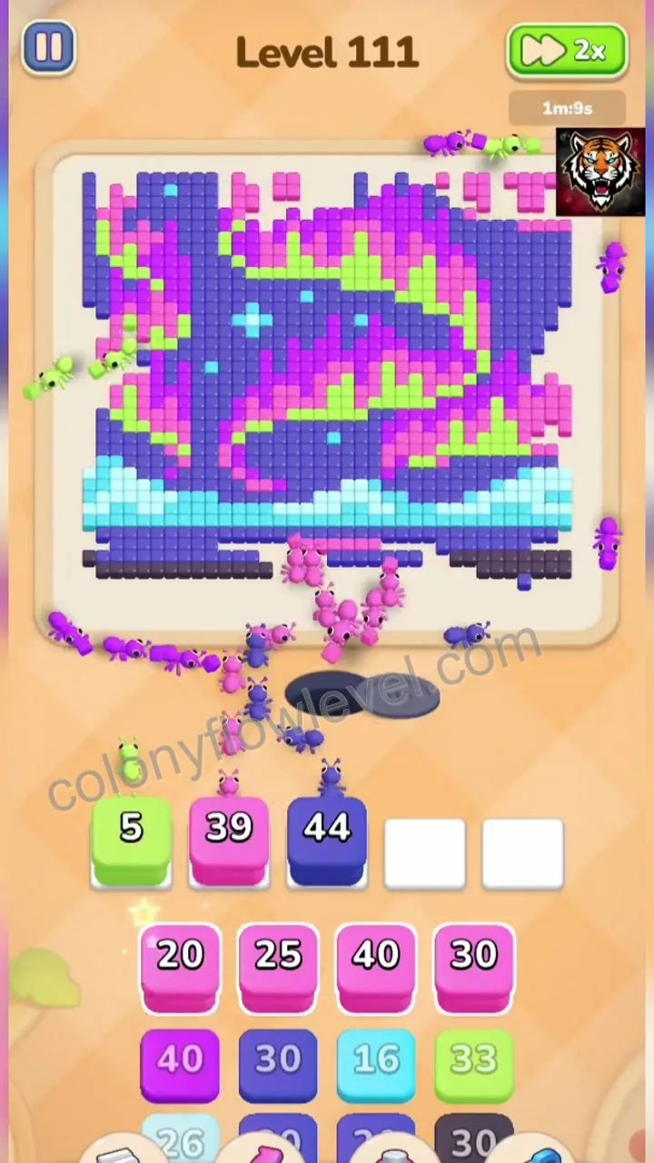 Colony Flow Level 111 step 4