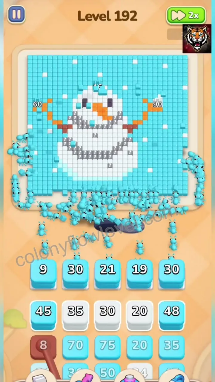 Colony Flow Level 192 step 2