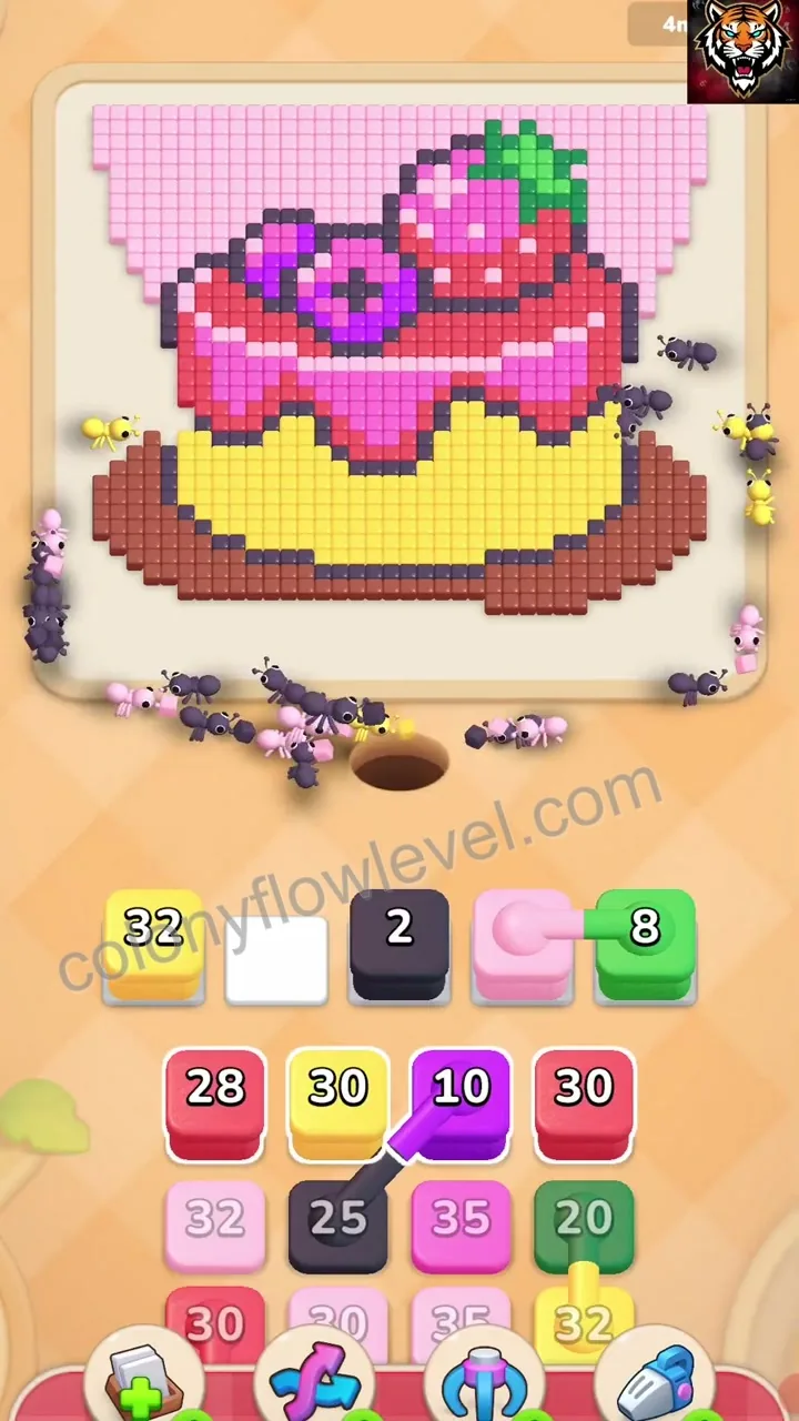 Colony Flow Level 20 step 4