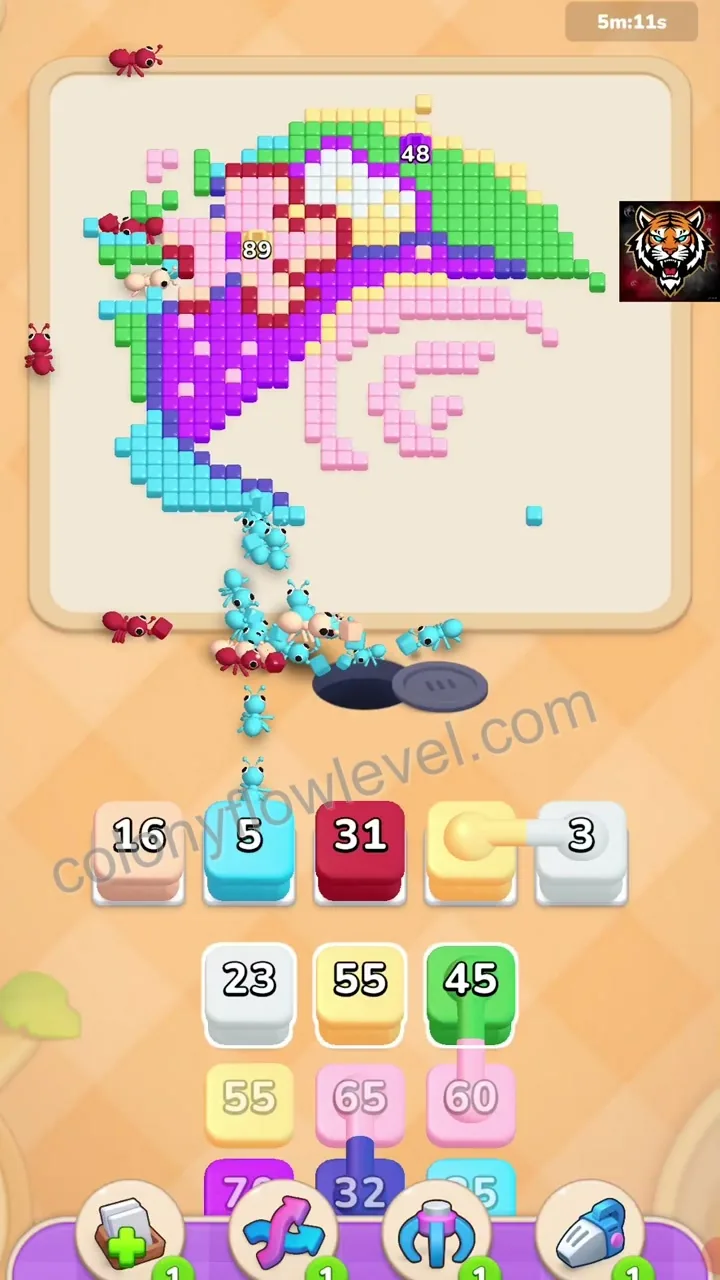 Colony Flow Level 130 step 4