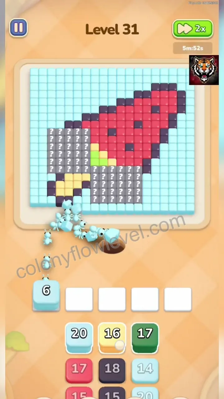 Colony Flow Level 31 step 2