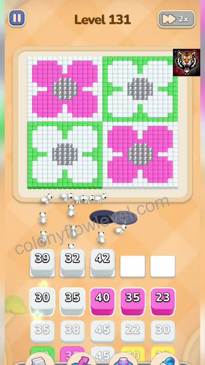 Colony Flow Level 131 step 2