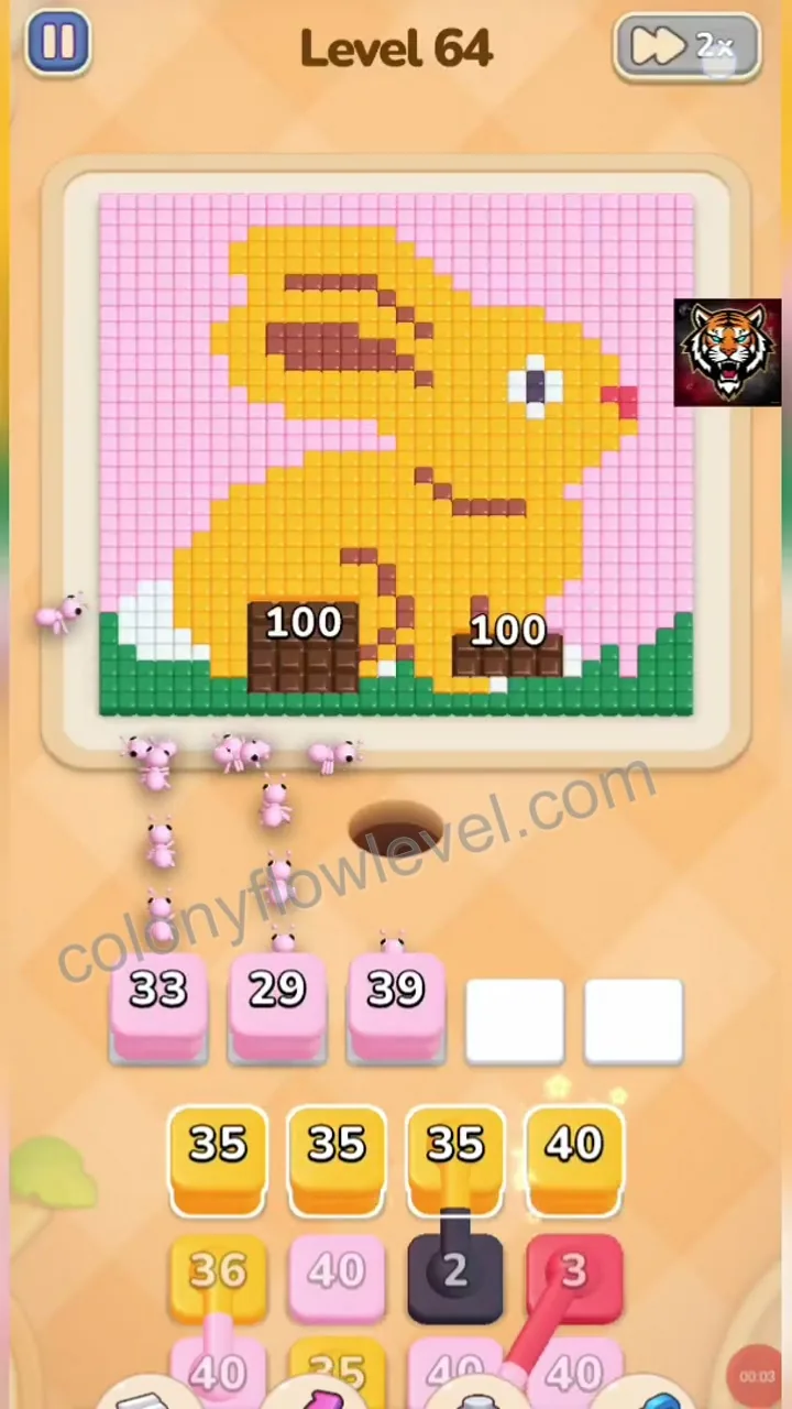 Colony Flow Level 64 step 2