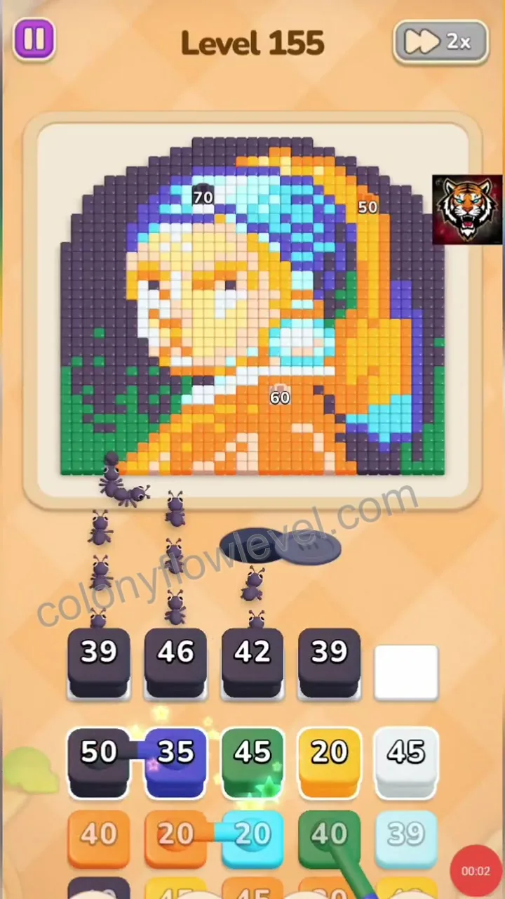 Colony Flow Level 155 step 2