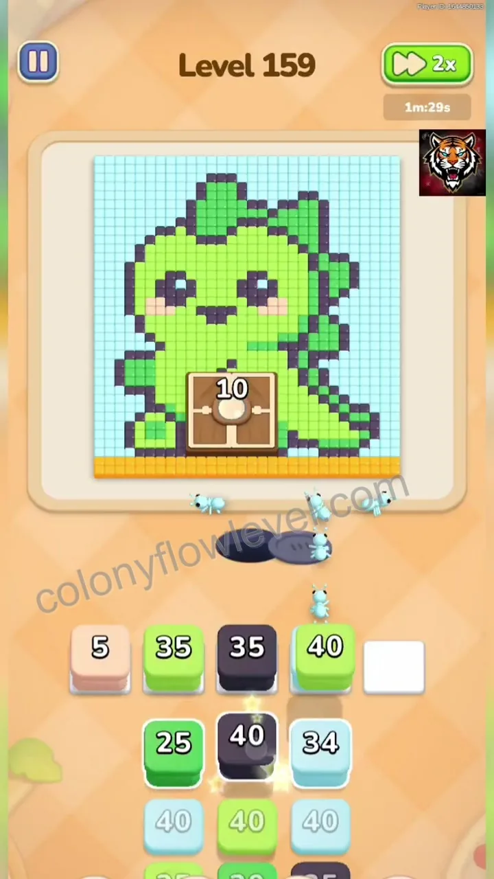 Colony Flow Level 159 step 2