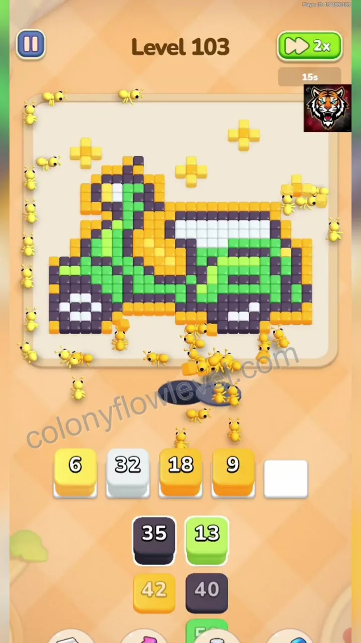 Colony Flow Level 103 step 2