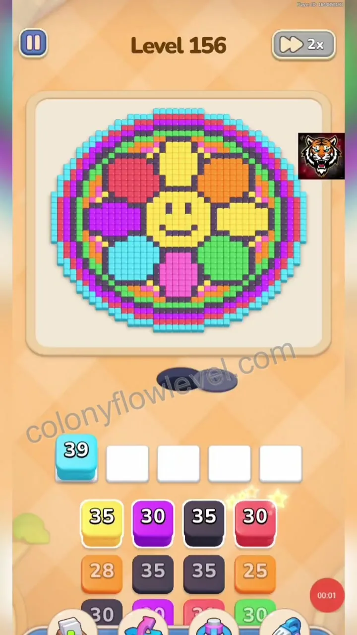 Colony Flow Level 156 step 2