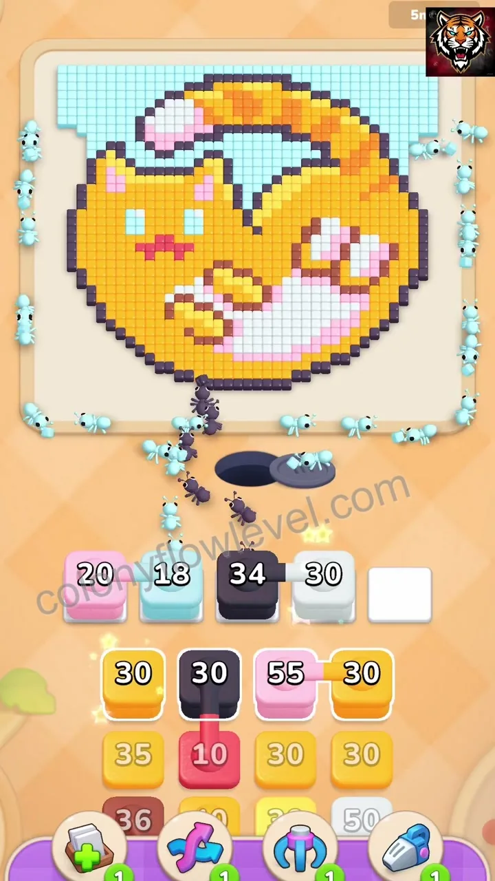 Colony Flow Level 150 step 3