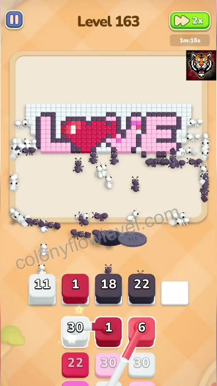 Colony Flow Level 163 step 3