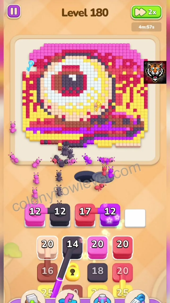 Colony Flow Level 180 step 3