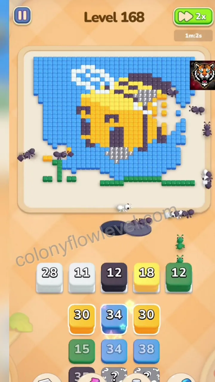 Colony Flow Level 168 step 4