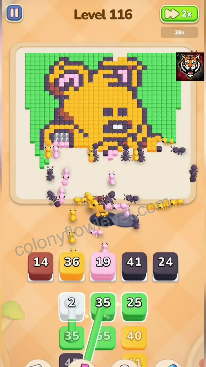 Colony Flow Level 116 step 4