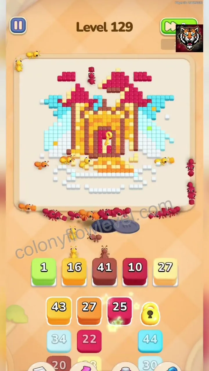 Colony Flow Level 129 step 4