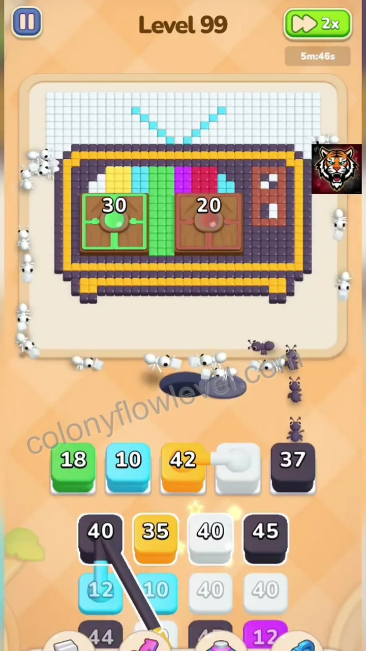 Colony Flow Level 99 step 3