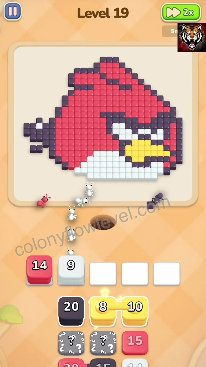 Colony Flow Level 19 step 2