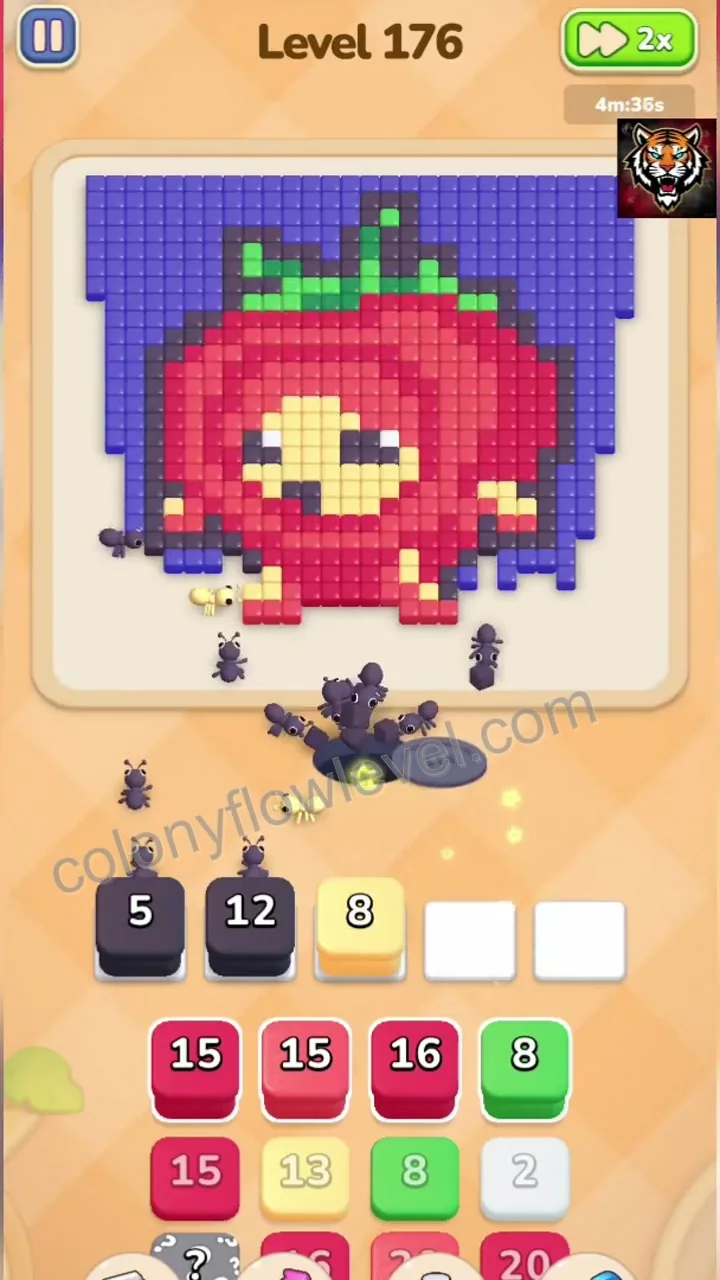 Colony Flow Level 176 step 3