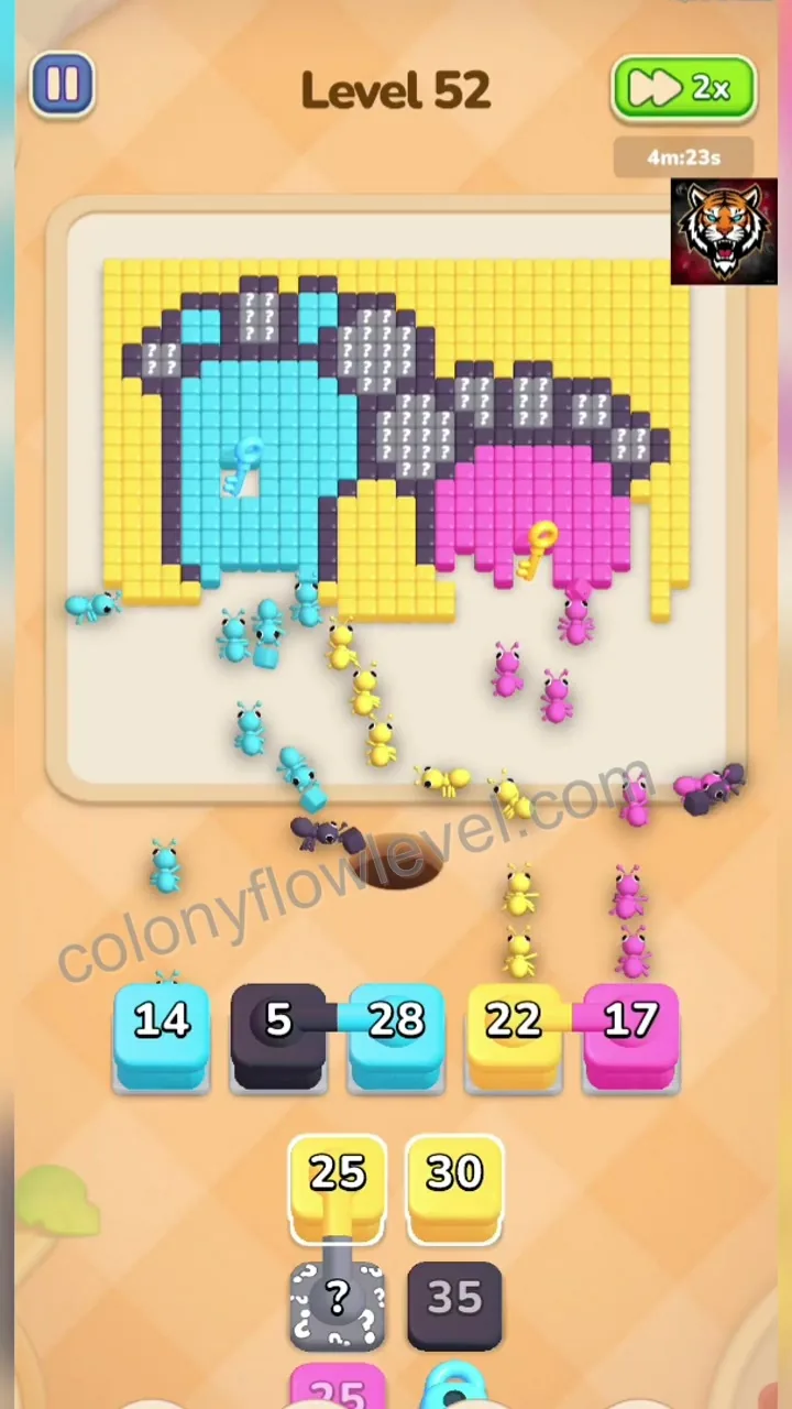 Colony Flow Level 52 step 4