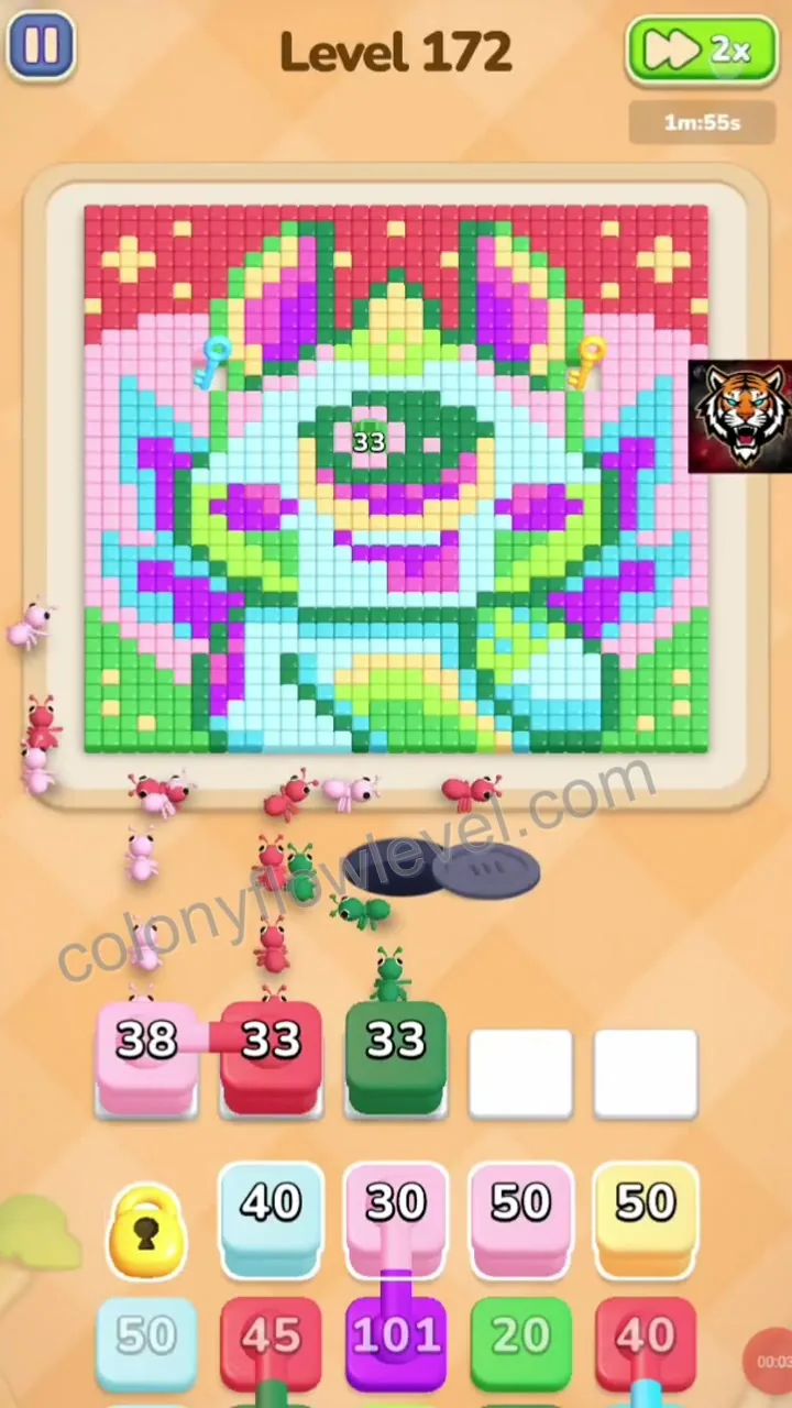 Colony Flow Level 172 step 2