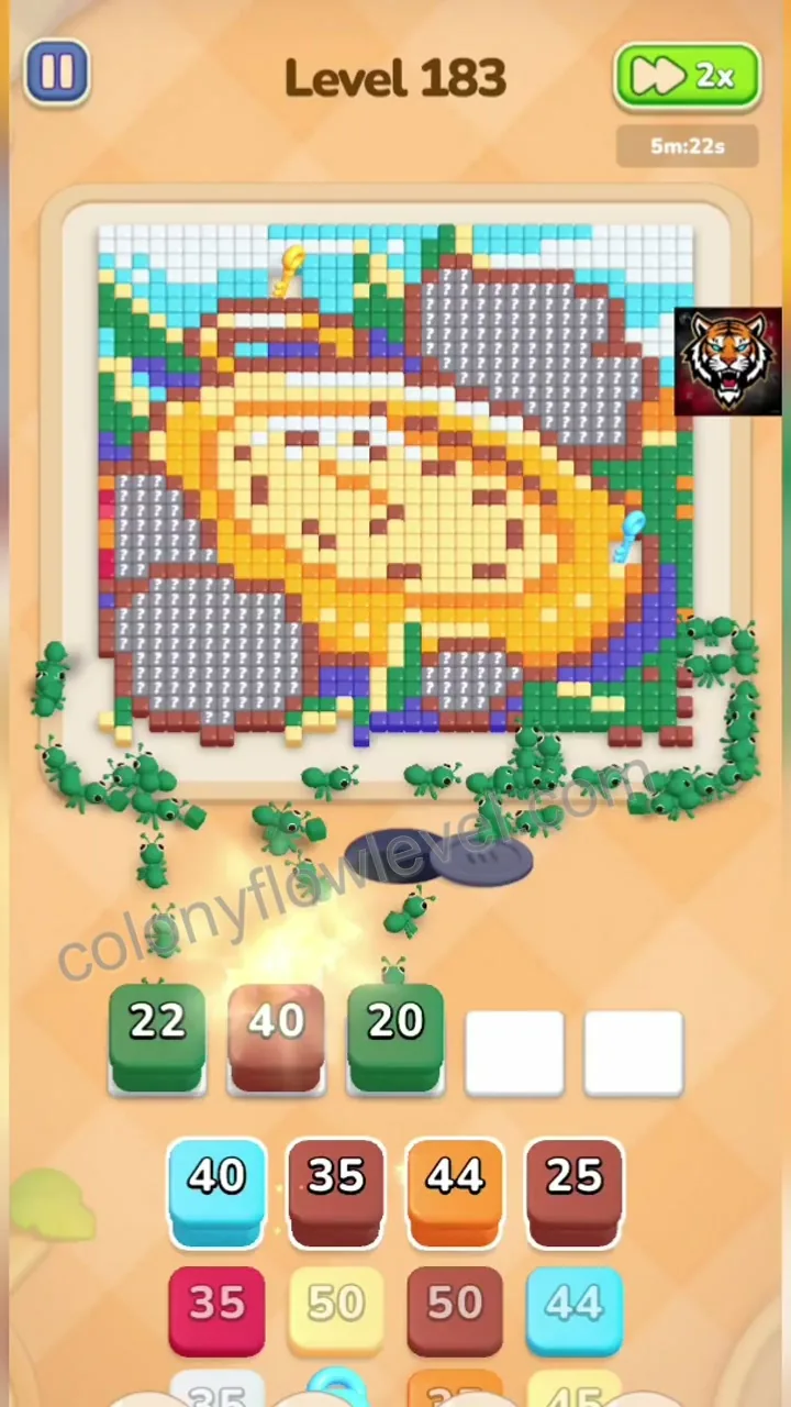 Colony Flow Level 183 step 2