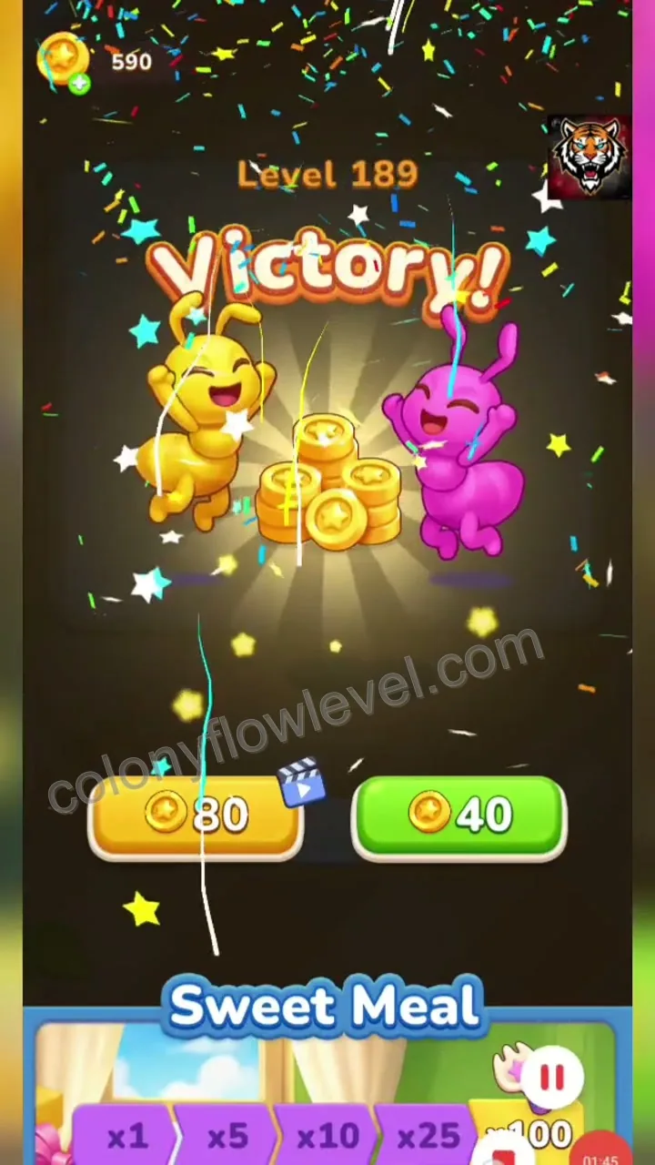 Colony Flow Level 189 step 4
