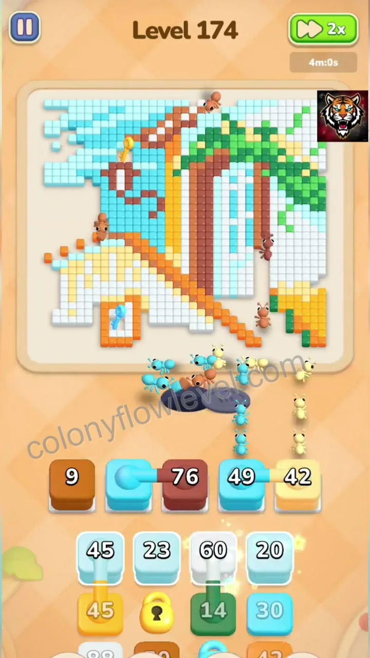 Colony Flow Level 174 step 4