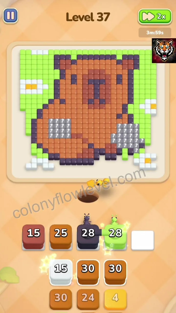 Colony Flow Level 37 step 3