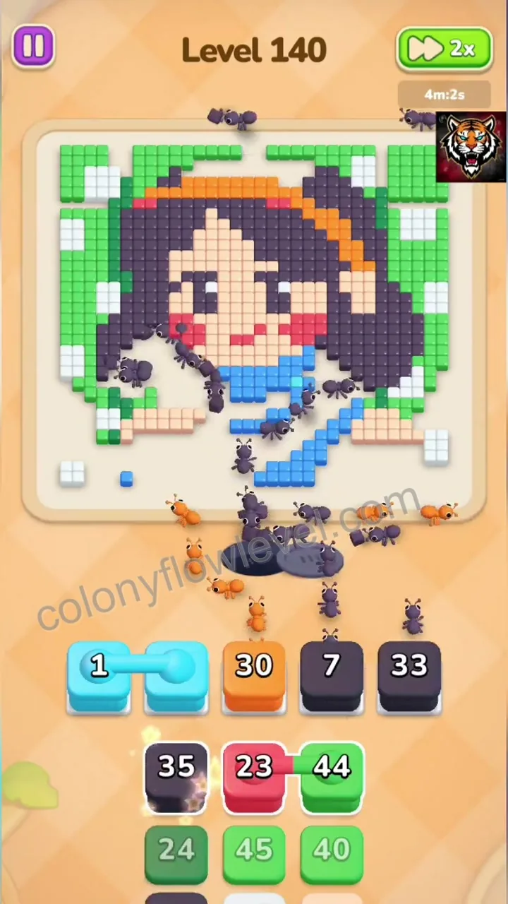 Colony Flow Level 140 step 4