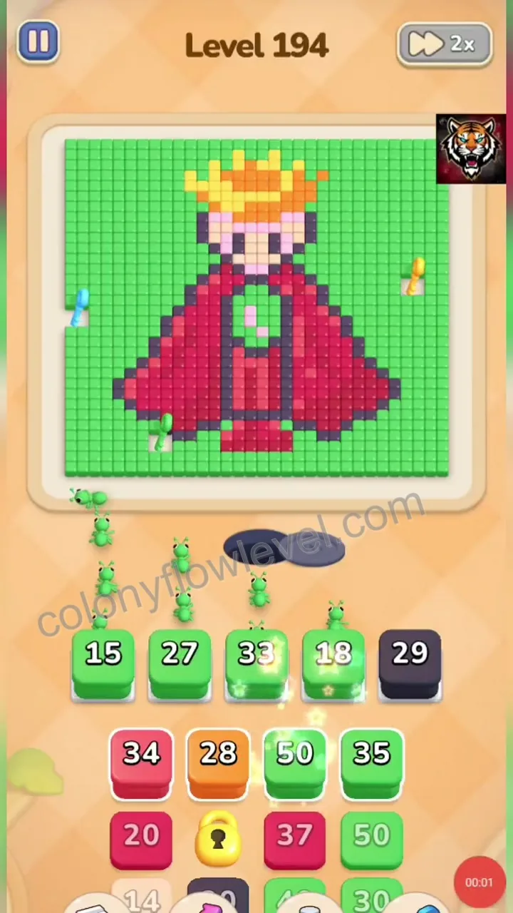 Colony Flow Level 194 step 2