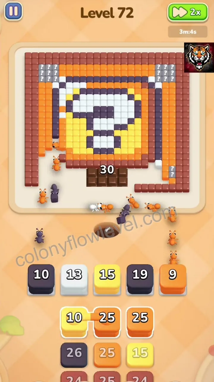 Colony Flow Level 72 step 4