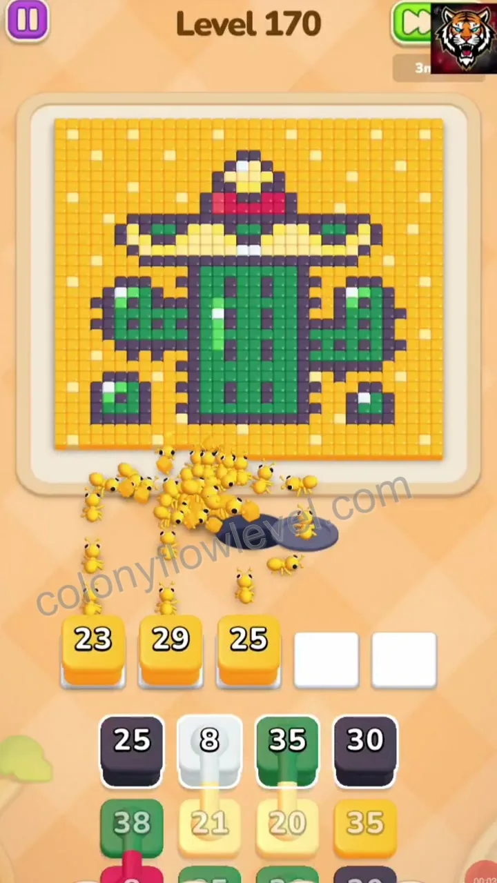 Colony Flow Level 170 step 2