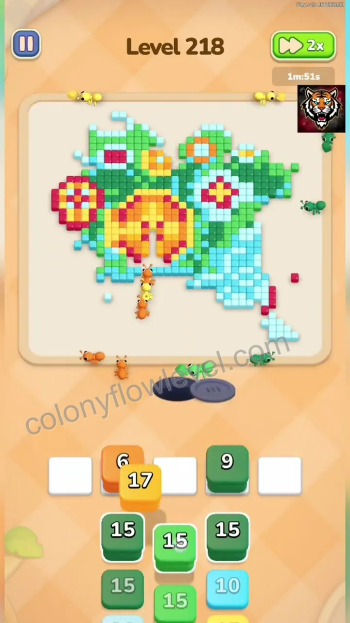 Colony Flow Level 218 step 4