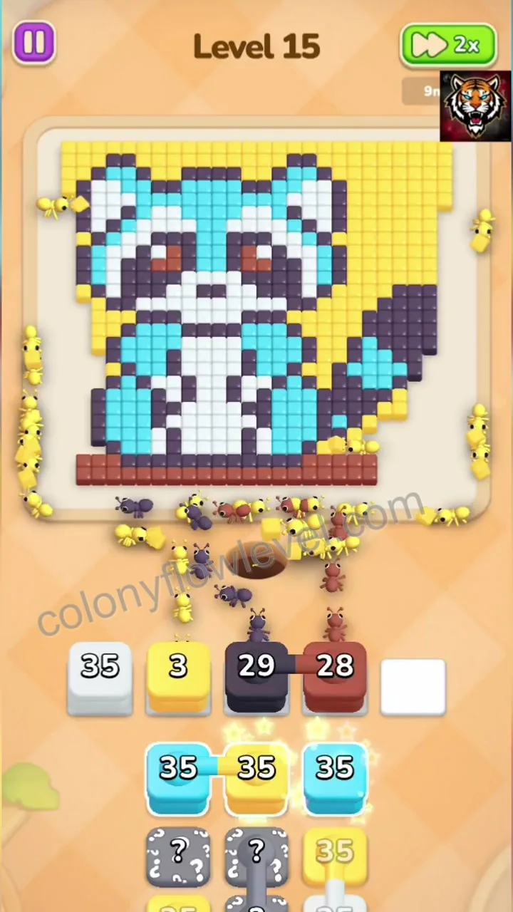 Colony Flow Level 15 step 3