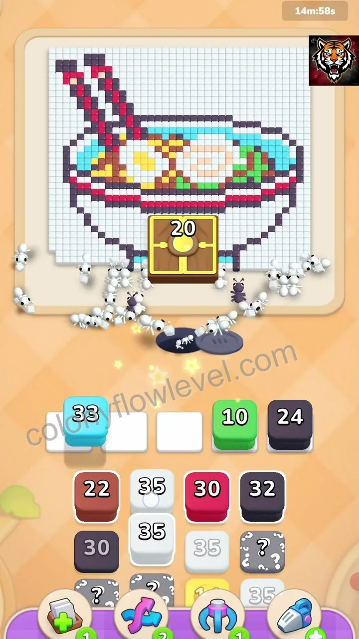 Colony Flow Level 235 step 2