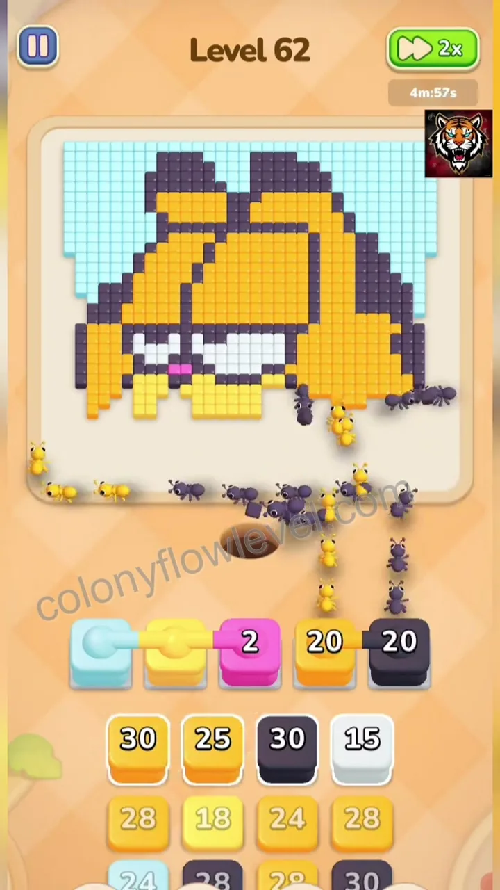 Colony Flow Level 62 step 4